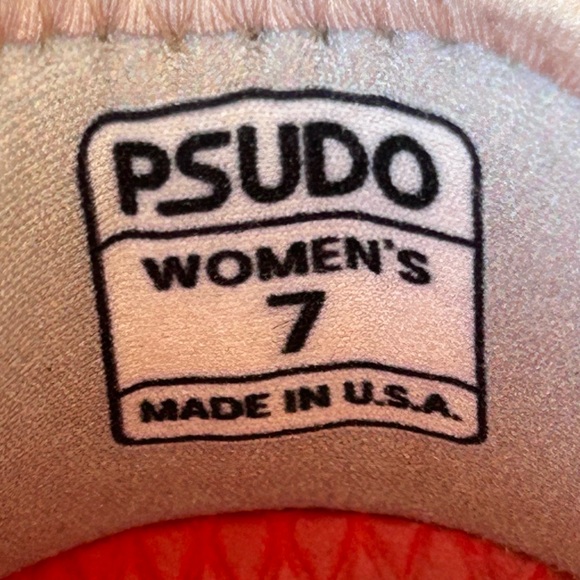 PSUDO Women’s Court Colorblock Washable‎ Sneakers Size 7 - Picture 6 of 9